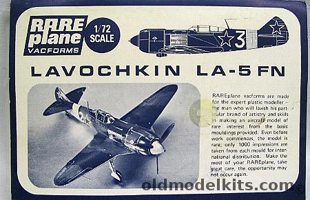 Rareplane 1/72 Lavochkin LA-5 FN plastic model kit